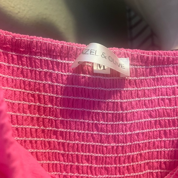 hot pink midi dress - Picture 1 of 2